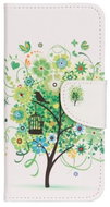 TopQ Doogee X30 book white with tree 26649 - Phone Case