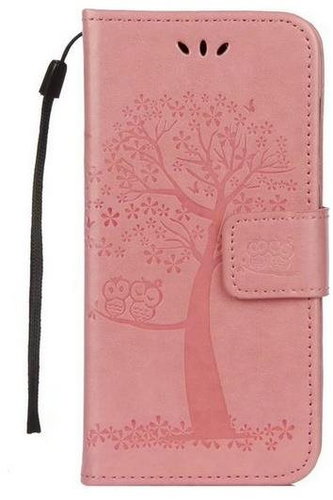 TopQ Doogee BL7000 book pink tree owls 26550 - Phone Case - Main image