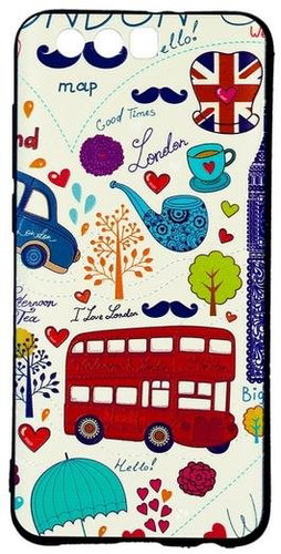 TopQ Honor 9 3D silicone London 26478 - Phone Case - Main image