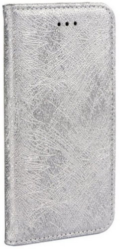 TopQ Samsung A8 Plus 2018 book Magic Book silver 26230 - Phone Case - Main image