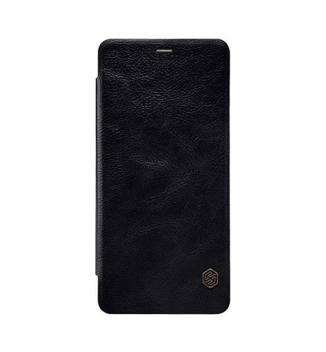 Nillkin Qin Samsung A8 Plus 2018 book leather black 26161 - Phone Case - Main image