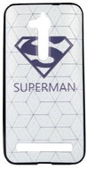 TopQ Asus ZenFone Go ZB500KL 3D silicone white Superman 24750 - Phone Case