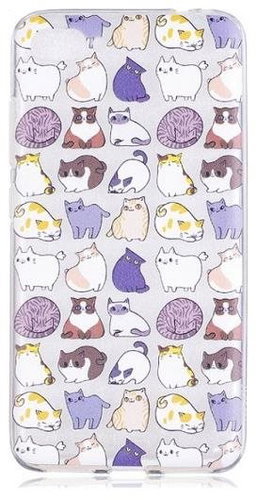 TopQ Asus ZenFone 4 Max ZC554KL silicone kitty 24239 - Phone Case - Main image