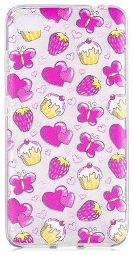 TopQ Asus ZenFone 4 Max ZC554KL silicone hearts 24236 - Phone Case - Main image