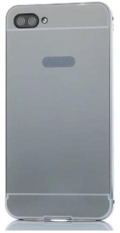 TopQ Asus ZenFone 4 Max ZC554KL solid mirror silver dark 24228 - Phone Case - Main image