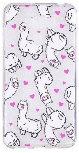TopQ Asus ZenFone 3 Max ZC553KL Silicone Llama 24211 - Phone Case - Main image