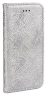 Forcell LG Q6 book Magic Book silver 23685 - Phone Case