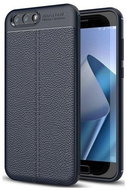 TopQ Asus ZenFone 4 Max ZC554KL Silicone Leather Blue 23457 - Phone Case