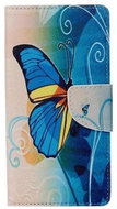 TopQ Asus ZenFone 4 Max ZC554KL book blue butterfly 23418 - Phone Case