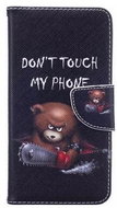 TopQ Asus ZenFone 4 Max ZC554KL booklet Dont Touch Bear 23411 - Phone Case