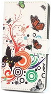 TopQ Asus ZenFone 4 Max ZC554KL book white with butterflies 23369 - Phone Case