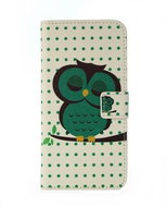 TopQ Asus ZenFone 4 Max ZC554KL book white with owl 23364 - Phone Case