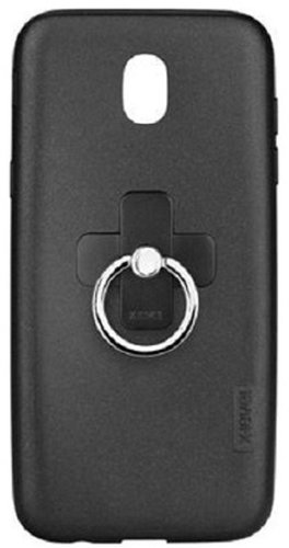 X-LEVEL Samsung J5 2017 silicone black with ring 22902 - Phone Case - Main image