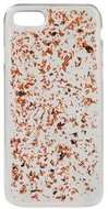 TopQ iPhone 7 silicone copper with shards 22882 - Phone Case