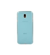 TopQ Samsung J7 2017 silicone blue transparent 22417 - Phone Case