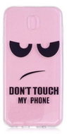 TopQ Samsung J7 2017 silicone Don't Touch 21640 - Phone Case