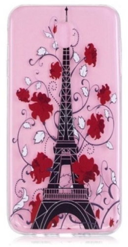 TopQ Samsung J7 2017 silicone blooming Paris 21628 - Phone Case - Main image