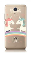 TopQ Huawei Y7 solid Unicorn Love 21603 - Phone Case