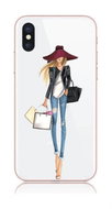 TopQ iPhone X Solid Lady 2 21212 - Phone Case