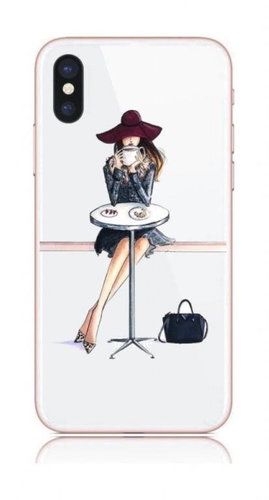 TopQ iPhone X Solid Lady 6 21211 - Phone Case - Main image