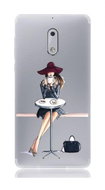 TopQ Nokia 6 silicone Lady 6 21159 - Phone Case