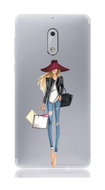 TopQ Nokia 6 silicone Lady 2 21156 - Phone Case