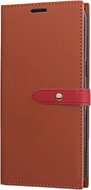 TopQ Samsung J7 2017 bookcase Milano brown 20810 - Phone Case