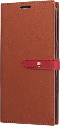 TopQ Samsung J7 2017 bookcase Milano brown 20810 - Phone Case - Main image