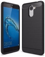 TopQ Huawei Y7 silicone black 19345 - Phone Case