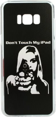 TopQ Samsung S8 Plus solid Don't touch gun 18032 - Phone Case - Main image