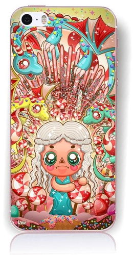TopQ iPhone 5 / 5s / SE solid Caram Law 1 17851 - Phone Case - Main image