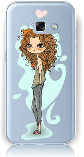 TopQ Samsung A3 2017 Solid Girl 3 16490 - Phone Case - Main image