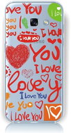 TopQ Samsung A3 2017 solid Love 16475 - Phone Case