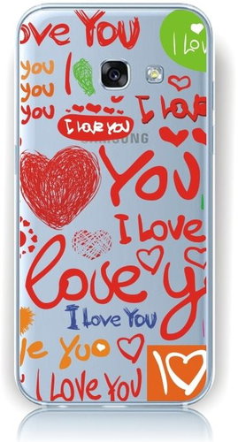 TopQ Samsung A3 2017 solid Love 16475 - Phone Case - Main image