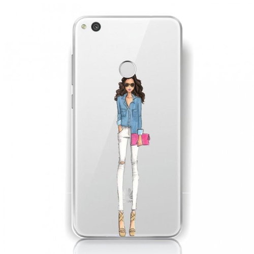 TopQ Huawei P9 Lite 2017 solid Lady 4 16445 - Phone Case - Main image
