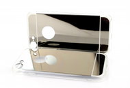 TopQ iPhone 7 silicone mirror silver - Phone Case