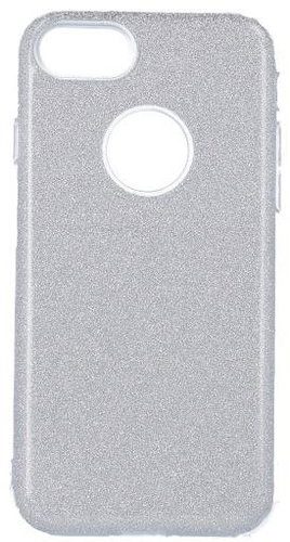 Forcell iPhone 8 glitter silver 27288 - Phone Case - Main image