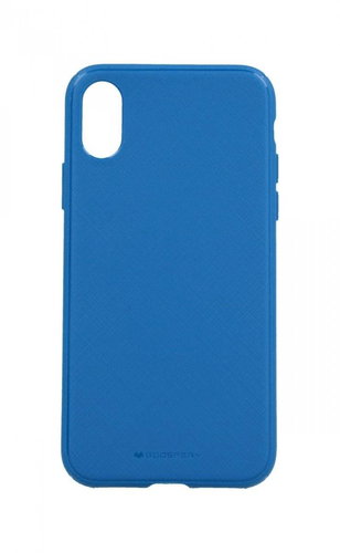 Mercury Style Lux iPhone XS silicone blue 48806 - Phone Cover - Main image