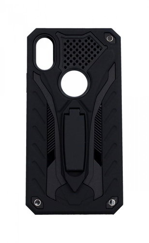 TopQ Forcell iPhone XS ultra durable Phantom black 48786 - Phone Cover - Main image