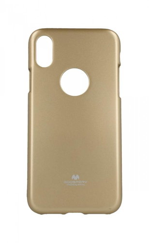 Mercury iPhone XS silicone gold 48539 - Phone Case - Main image