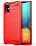TopQ Samsung A71 silicone red 47708 - Phone Cover
