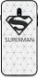 TopQ Xiaomi Redmi 8A 3D silikón Biely Superman 47568 - Kryt na mobil