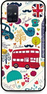 TopQ Samsung A71 3D silicone London 47511 - Phone Cover