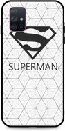 TopQ Samsung A71 3D silicone White Superman 47502 - Phone Cover