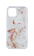 Vennus iPhone 11 Solid Marble Stone Beige 48647 - Phone Cover