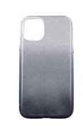 TopQ iPhone 11 glitter silver-black 48651 - Phone Case