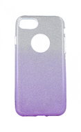 Forcell iPhone 8 glitter silver-purple 48634 - Phone Case