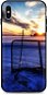 TopQ iPhone XS silicone Hockey Sunset 49167 - Phone Cover