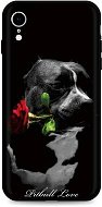 TopQ iPhone XR silicone Pitbull Love 49120 - Phone Cover