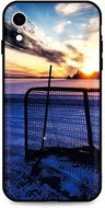 TopQ iPhone XR silicone Hockey Sunset 49097 - Phone Cover